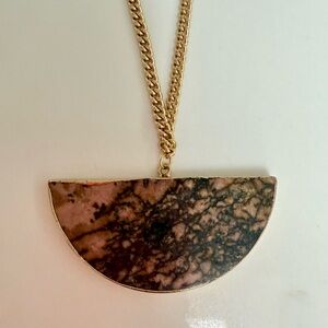 BELJOY stone gold tone Necklace